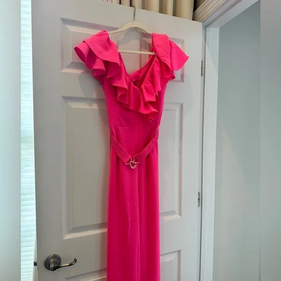 NWT Lilly Pulitzer Pink Jumpsuit Size 6